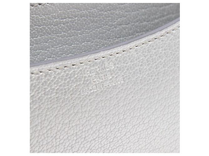 Hermès Borsa a tracolla Hermes Constance 3 Mini Argent Argento - vista 4
