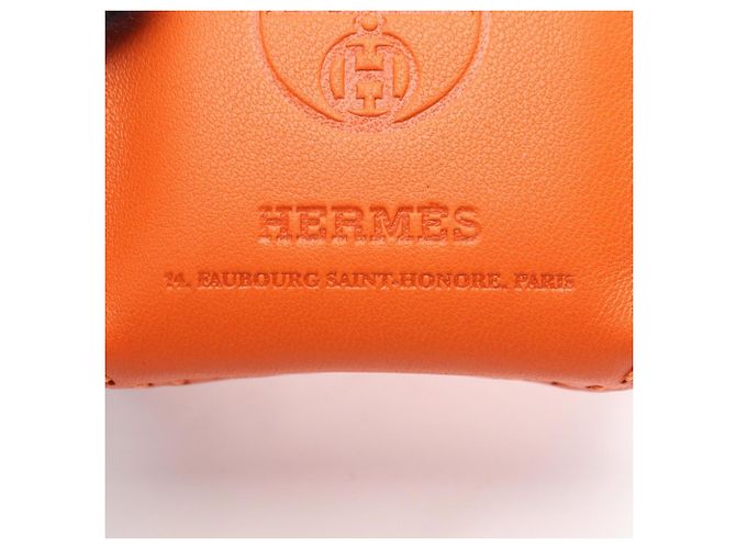 Hermès Accessorio Charm per Borsa Orange Feu Gold Marrone Arancione - vista 3