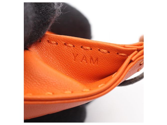 Hermès Accessorio Charm per Borsa Orange Feu Gold Marrone Arancione - vista 4