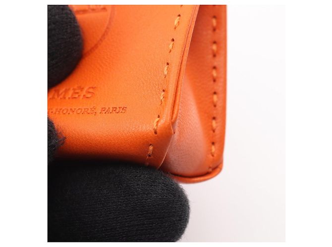 Hermès Accessorio Charm per Borsa Orange Feu Gold Marrone Arancione - vista 6