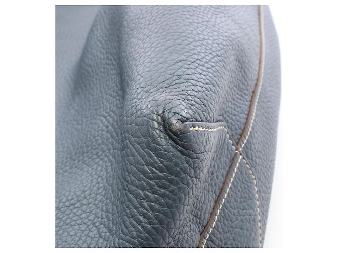 Hermès Hermes Double Sens 36 Wendbare Tote Bag Braun Blau - Ansicht 12