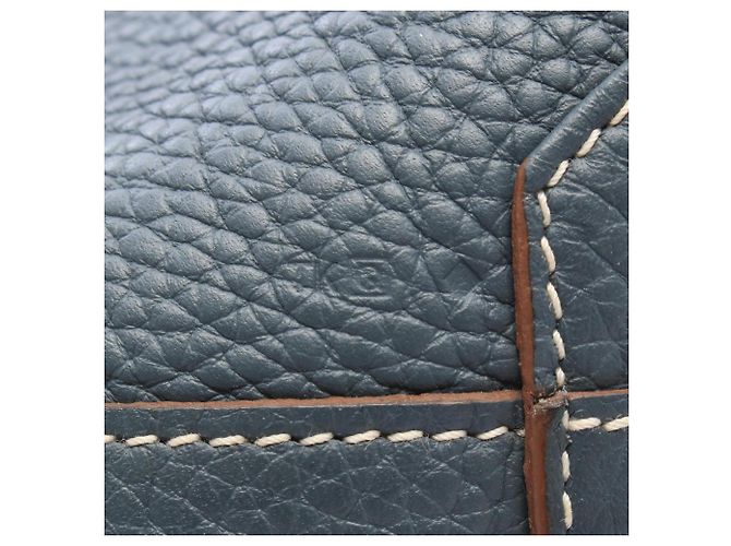 Hermès Hermes Double Sens 36 Wendbare Tote Bag Braun Blau - Ansicht 5