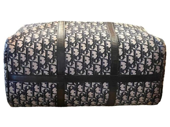 Oblique Borsa da viaggio Dior Monogramme Blu navy Blu scuro Monogramma - vista 14
