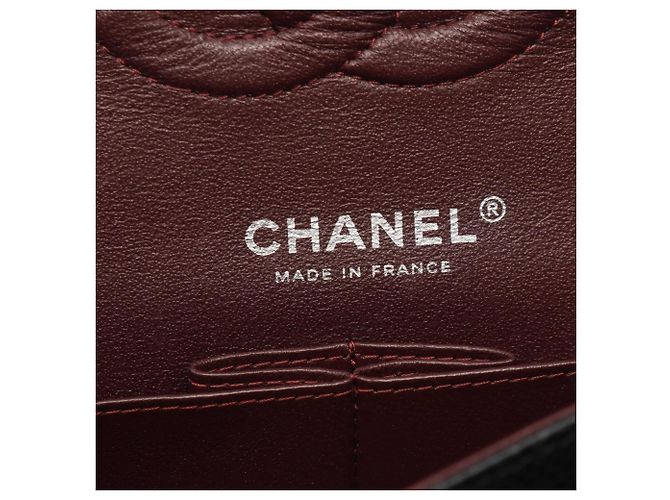 Borsa a tracolla Chanel Matelassé Double Flap Nero - vista 4