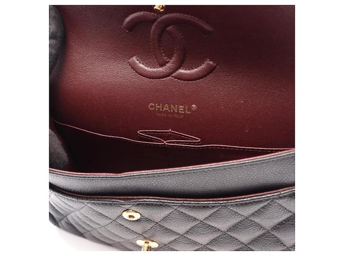 Borsa a tracolla Chanel Matelassé Double Flap Nero - vista 7