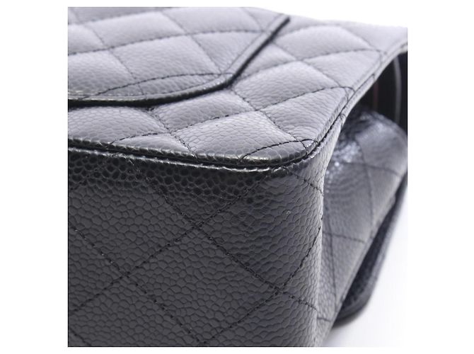 Borsa Chanel Matelassé Double Flap Nera Nero - vista 7