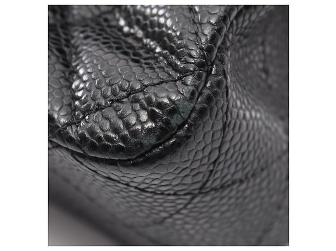 Borsa a tracolla Chanel Matelassé Double Flap Nero - vista 7