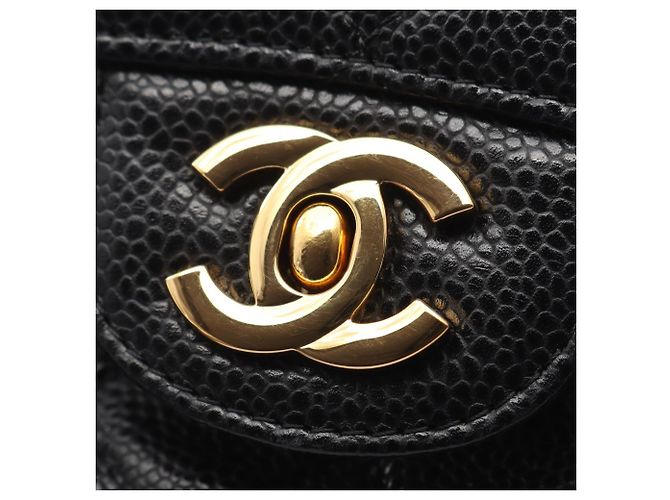 Borsa a tracolla Chanel Matelassé Double Flap Nero - vista 8