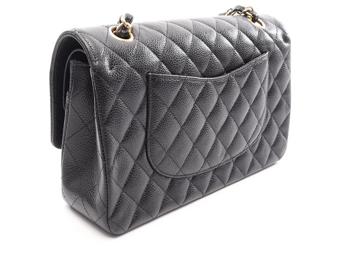 Timeless Borsa a tracolla Chanel Matelassé Double Flap Nero - vista 2
