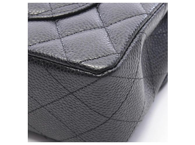 Borsa a tracolla Chanel Matelassé Double Flap Nero - vista 8