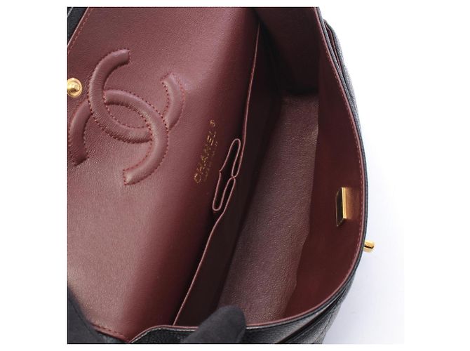 Timeless Borsa Chanel Matelassé Double Flap Nero - vista 3