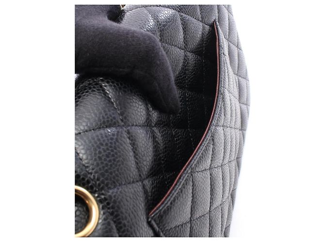 Timeless Borsa Chanel Matelassé Double Flap Nero - vista 6