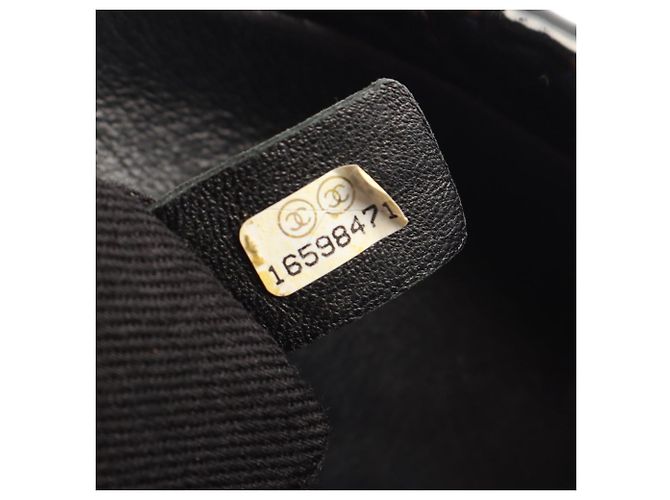 Borsa Tote Chanel Matelassé Coco Mark Nero - vista 5