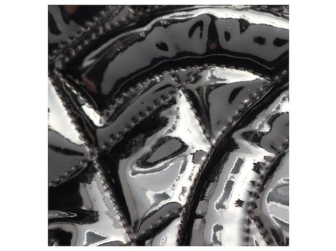 Borsa Tote Chanel Matelassé Coco Mark Nero - vista 7