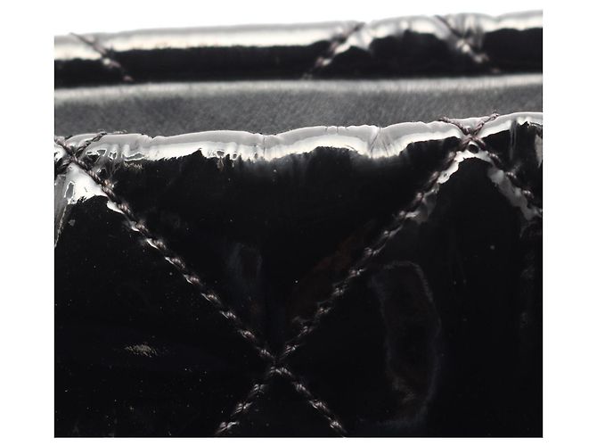 Borsa Tote Chanel Matelassé Coco Mark Nero - vista 8
