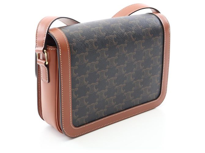 Céline Borsa Celine Classic Triomphe Marrone Nero - vista 2