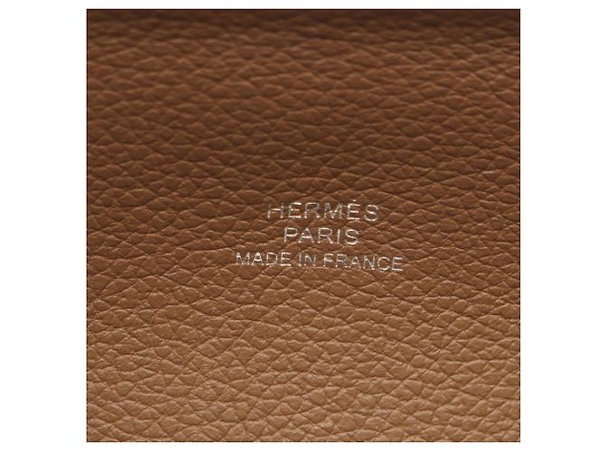 Hermès Borsa a tracolla Hermes H Passant Marrone Beige Grigio - vista 4