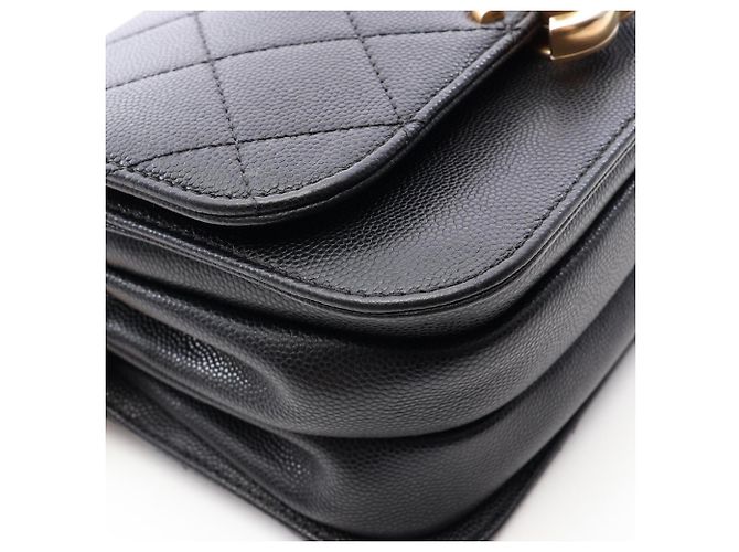 Bolso de hombro Chanel Matelassé Negro - vista 9