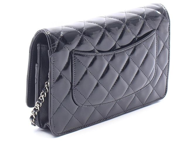 Borsa a tracolla Chanel Matelassé Nera Nero - vista 2