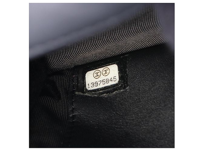 Borsa a tracolla Chanel Matelassé Nera Nero - vista 5