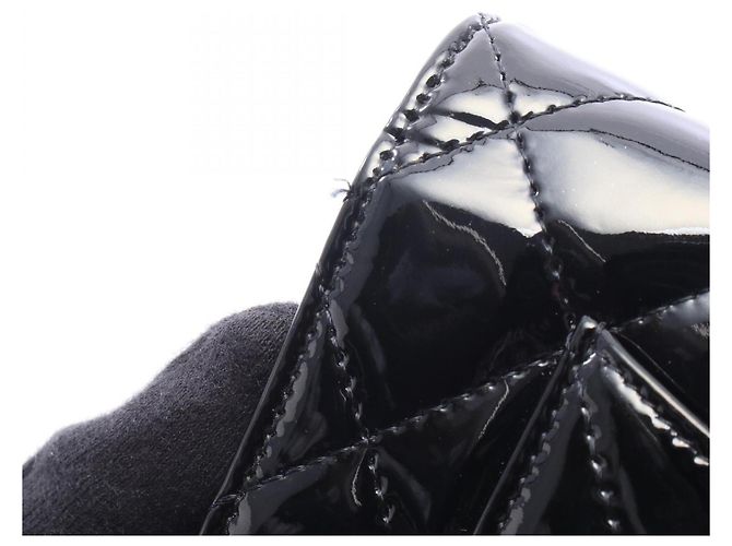 Borsa a tracolla Chanel Matelassé Nera Nero - vista 6
