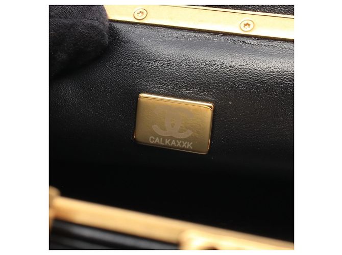 Borsa a tracolla Chanel Matelassé Black Nero - vista 5