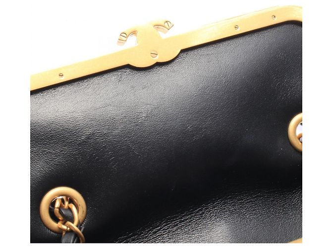 Borsa a tracolla Chanel Matelassé Black Nero - vista 7