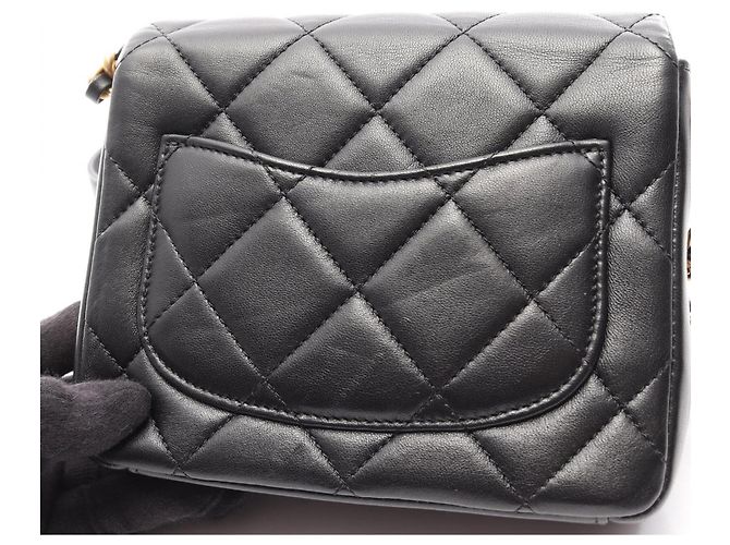 Borsa a spalla Chanel Matelassé Nero - vista 11