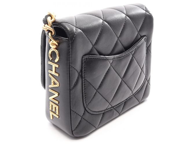 Borsa a spalla Chanel Matelassé Nero - vista 2