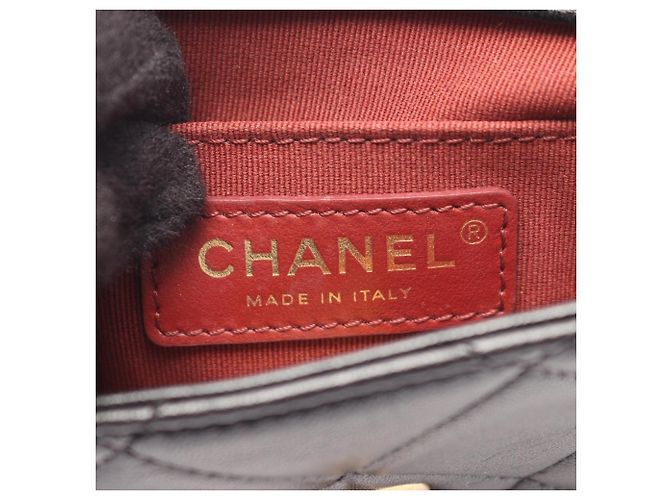Borsa a spalla Chanel Matelassé Nero - vista 4
