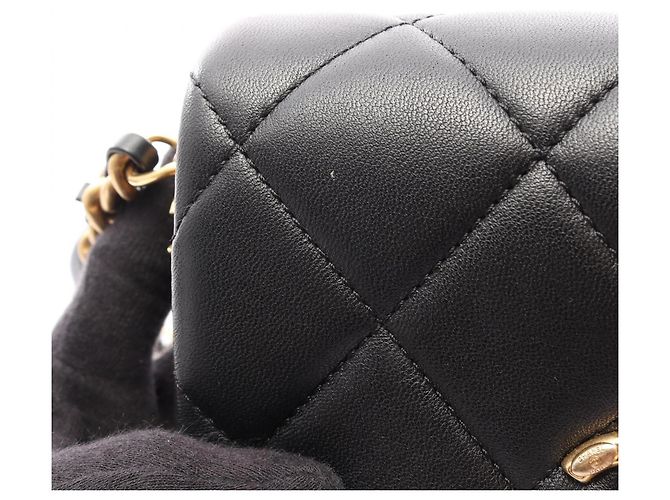 Borsa a spalla Chanel Matelassé Nero - vista 8