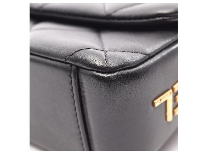 Borsa a spalla Chanel Matelassé Nero - vista 9