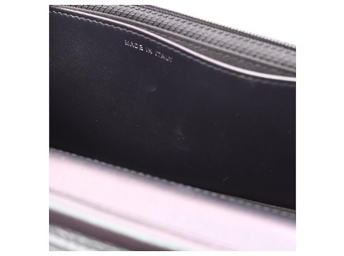 Borsa a tracolla Chanel in pelle matelassé Nero - vista 6