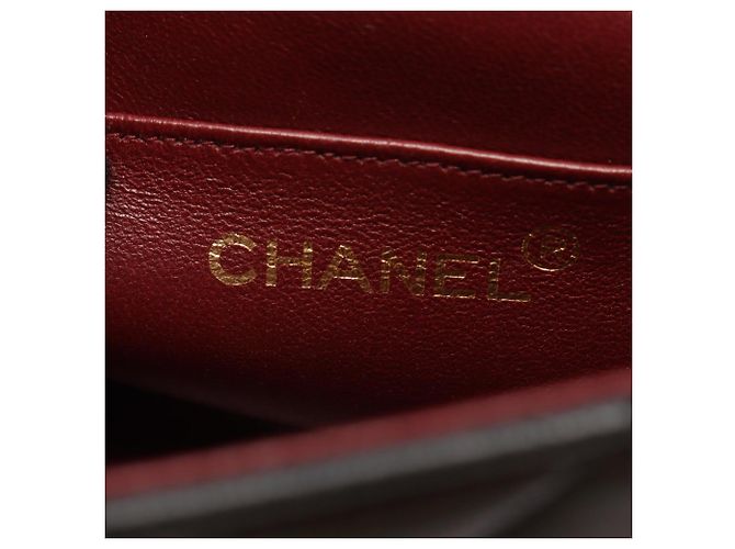 Borsa a tracolla Chanel Matelassé Diana Flap Nero - vista 4