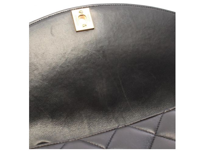 Borsa a tracolla Chanel Matelassé Diana Flap Nero - vista 6