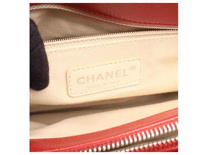 Borsa Tote Chanel Matelassé Rosso - vista 4