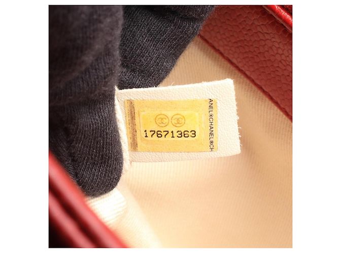 Borsa Tote Chanel Matelassé Rosso - vista 5