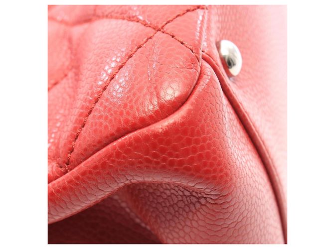 Borsa Tote Chanel Matelassé Rosso - vista 8