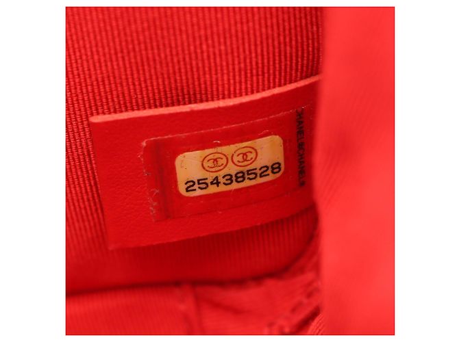 Borsa Chanel Matelassé Half Coco Camera Bag Rosso - vista 5