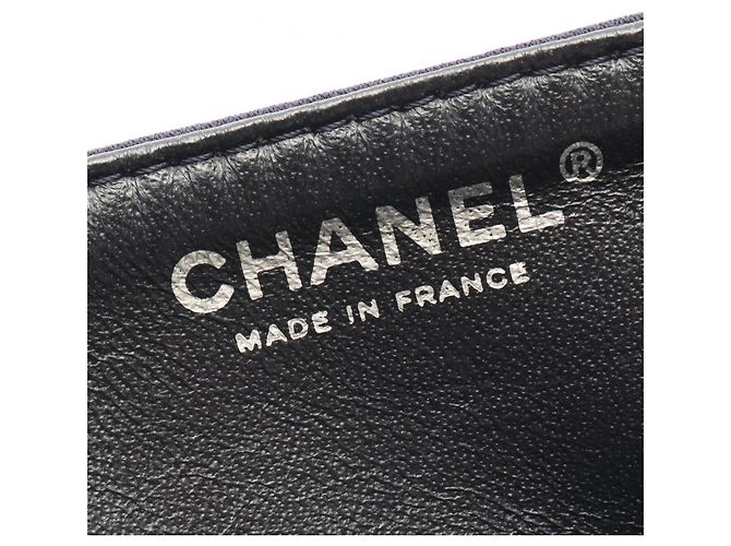 Borsa a tracolla Chanel Matelassé Union Jack Blu navy - vista 4