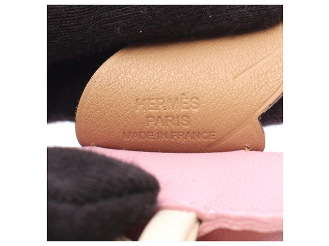 Hermès Hermes Rodeo Pegasus PM Handbag Charm Marrone Rosa Crudo - vista 3