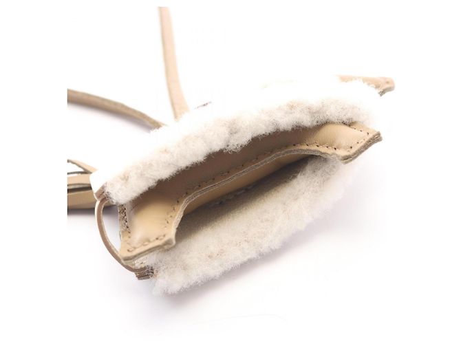 Hermès Hermes Rodeo PM Handbag Charm Braun Beige Roh - vista 5