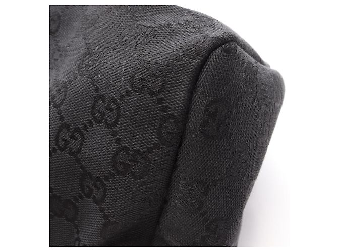 Sac à main Gucci GG Canvas Noir - vue 7