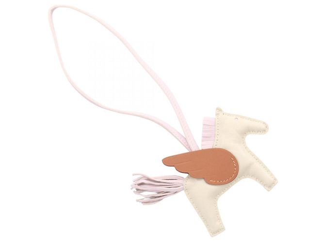 Hermès Hermes Rodeo Pegasus PM Handbag Charm Marrone Rosa Crudo - vista 2