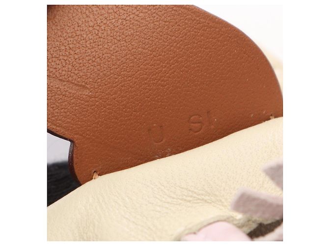 Hermès Hermes Rodeo Pegasus PM Handbag Charm Marrone Rosa Crudo - vista 4