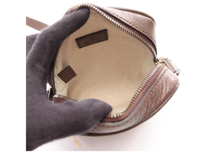 Gucci Ophidia GG Supreme Schultertasche Braun Mehrfarben Beige - Ansicht 3