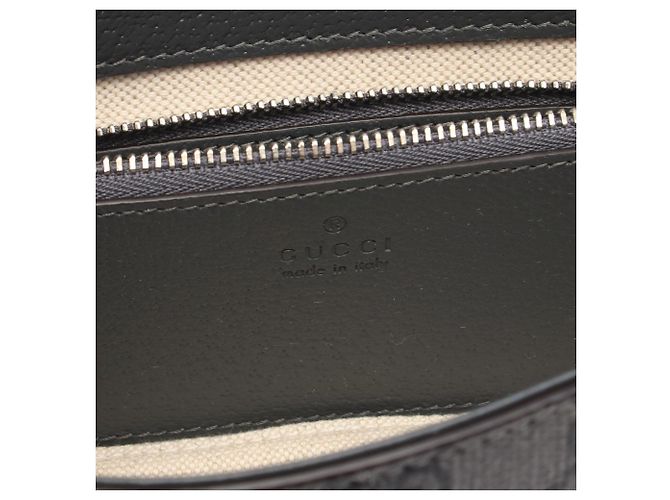 Bolso de hombro Gucci Ophidia Super Mini GG Supreme Castaño Negro - vista 4