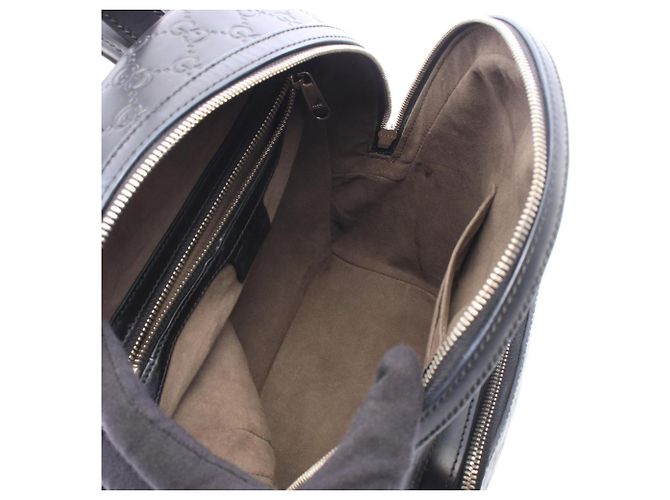 Zaino/Borsa Gucci Guccissima Nero - vista 3