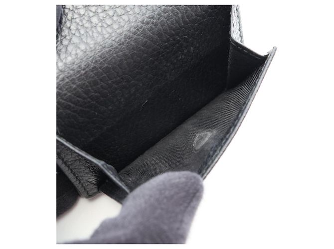 Cartera Gucci Petite Marmont Tri-fold Negro - vista 4