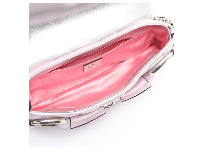 Borsa Gucci Horsebit 2-Way Rosa - vista 3